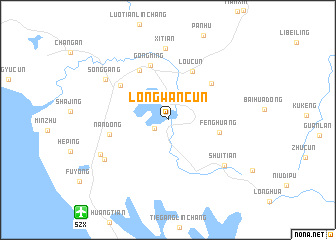 map of Longwancun