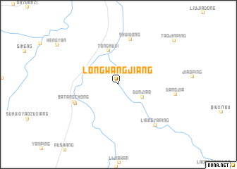 map of Longwangjiang