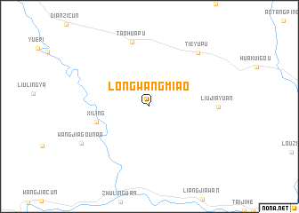 map of Longwangmiao