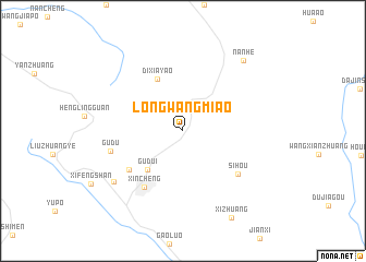 map of Longwangmiao