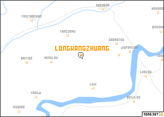 map of Longwangzhuang
