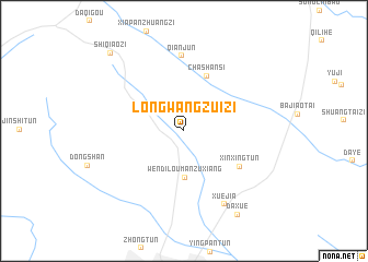 map of Longwangzuizi