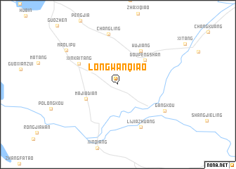 map of Longwanqiao