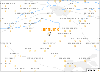 map of Longwick