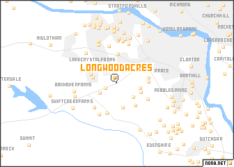 map of Longwood Acres