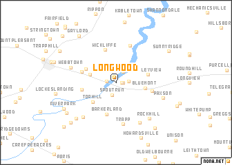 map of Longwood