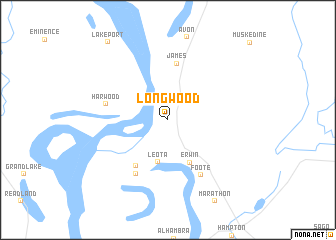 map of Longwood