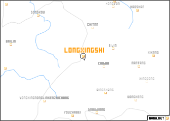 map of Longxingshi