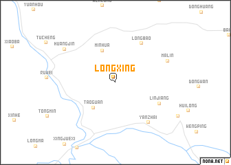 map of Longxing