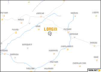 map of Longxi