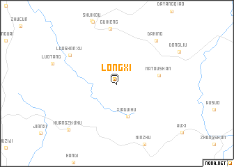 map of Longxi