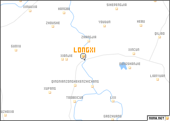 map of Longxi