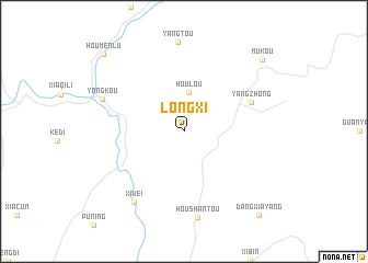 map of Longxi