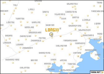 map of Longxi