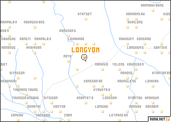 map of Long-yom