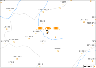 map of Longyuankou