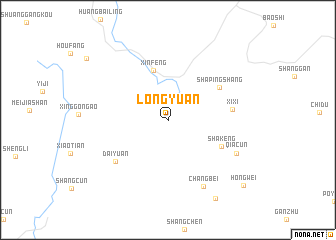 map of Longyuan