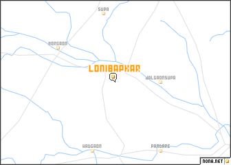 map of Loni Bāpkar
