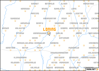 map of Loning