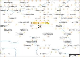 map of Lonitzberg