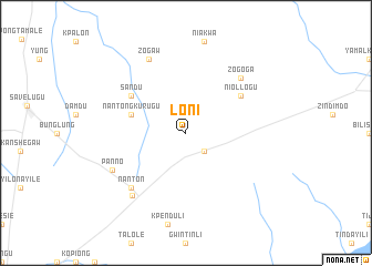 map of Loni