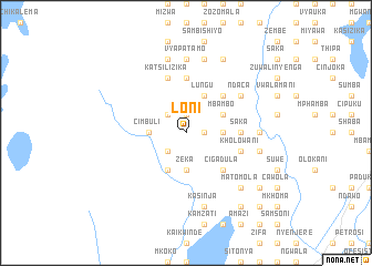 map of Loni