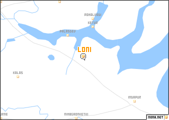 map of Loni