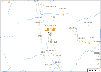 map of Lonja