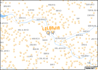 map of Lonjin