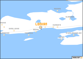 map of Lonkan