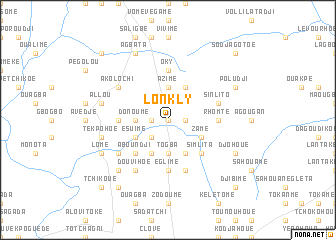 map of Lonkly
