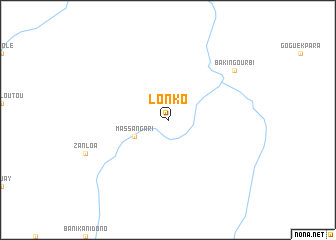 map of Lonko