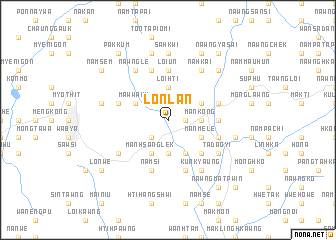 map of Lonlan