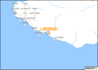 map of Lononwei