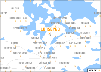 map of Lönsbygd