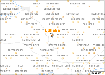 map of Lonsee