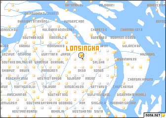 map of Lonsingha