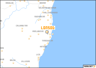map of Lonsod