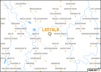map of Lontala