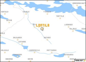 map of Lontila
