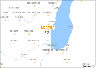 map of Lonton