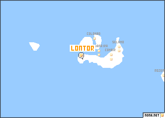 map of Lontor