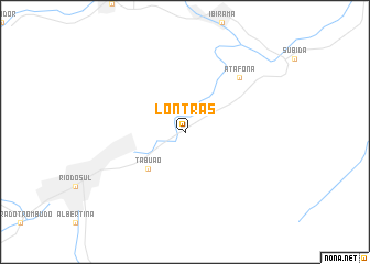 map of Lontras