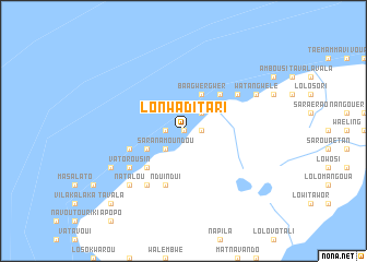map of Lonwaditari