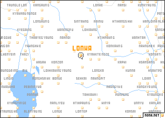 map of Lonwa