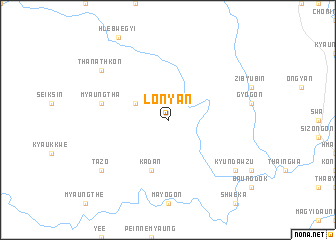 map of Lonyan