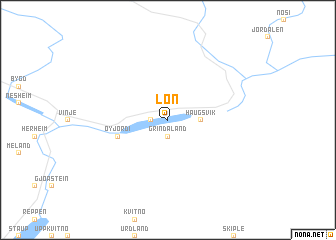 map of Løn