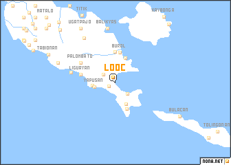 map of Looc