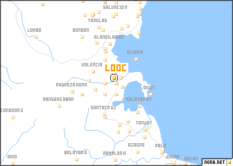 map of Looc