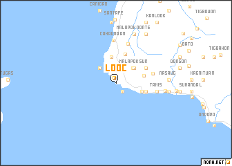 map of Looc